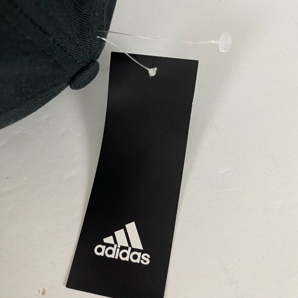 NWT Los Angeles Kings Hat Adidas Strapback Silver Black Big Logo Block Letters - Picture 10 of 11